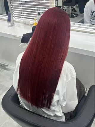 ロング カラー パーマ ヘアアレンジ メンズ キッズ 🩶盛れ✖️韓国ヘア 🩶Himari🎀のヘアスタイル