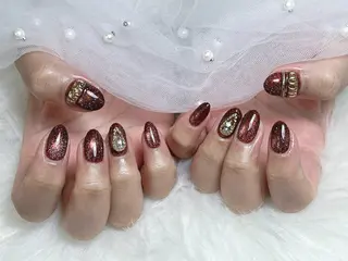 ネイル 【Eclat エクラ】nail&beauty所属・Eclat〔エクラ〕 MOEKA𝜗𝜚*のネイルデザイン