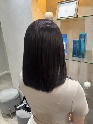 セミロング aika .のヘアスタイル
