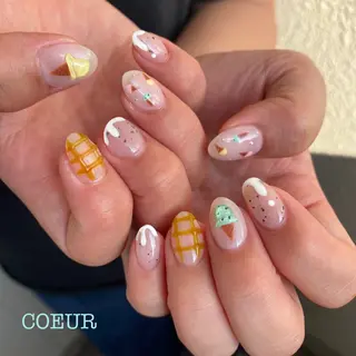 ネイル COEUR✴︎ yukikaのネイルデザイン