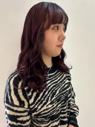 ミディアム カラー nambu-GARDEN所属・和泉海咲/ 艶髪💖大人可愛いのヘアスタイル