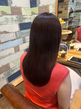 カラー 透明感カラー🫧🩵 林　菜々美のヘアスタイル