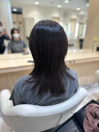 セミロング ボブ•ショートカット 草野太一のヘアスタイル