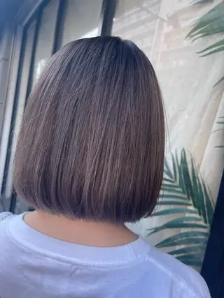 ミディアム カラー AUBE hair ales福岡平尾店所属・塚本 昂のヘアスタイル