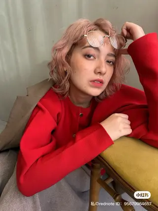 ショート カラー ショート/ボブ専門 宮脇美奈/南船場のヘアスタイル