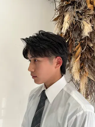 パーマ メンズ NEXT for hair所属・【ロングモデル募集】 宮本祥汰🐺のヘアスタイル