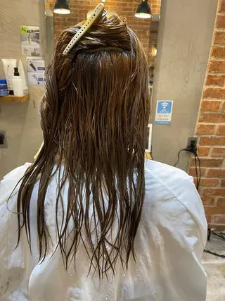 ロング 佐藤/本物志向の 髪質改善サロンのヘアスタイル