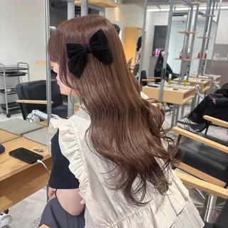 ロング ゆるふわ透明感カラー 🎀ほの/表参道のヘアスタイル