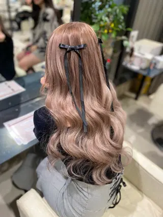 カラー ハイトーン✨艶髪💘 💘 AYANO💘のヘアスタイル