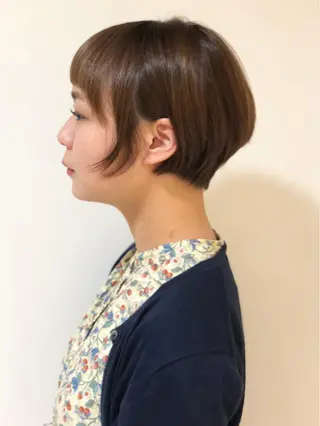 ショート カラー 門田 恭弥のヘアスタイル