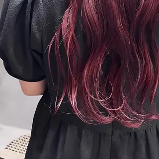 ロング カラー Rui/透明感カラー 暖色/レイヤーカットのヘアスタイル