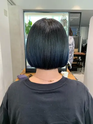 ショート 🌿earth亀有店 【緑髪のノブ】🌿のヘアスタイル