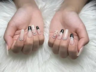 ロング Moomi あずりのネイルデザイン