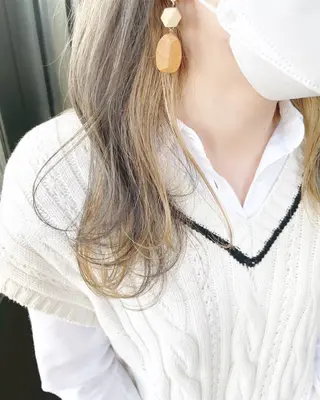 ミディアム カラー 中嶋心渚⌇透明感 カラー️🩵🎀‪のヘアスタイル