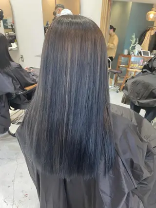 セミロング カラー 中目黒🌼 🌼ハナのヘアスタイル