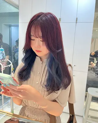 セミロング stylist ◎RUKI.のヘアスタイル