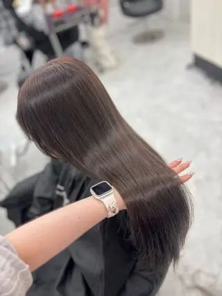 ロング カラー 🤍レイヤー/顔周り /hirari🤍のヘアスタイル