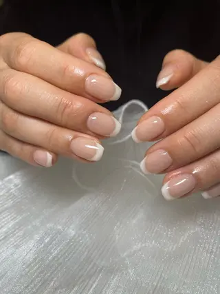 ネイル るか/透明感 カラー/アレンジのヘアスタイル
