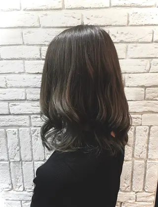 セミロング 🦉静かに過ごしたい 方、個室席🦉タナカのヘアスタイル