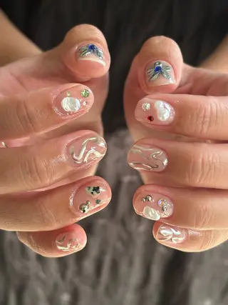 ネイル rinanail所属・rina🎀 10月予約受付中🌷のネイルデザイン