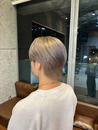 ショート カラー メンズ 🎪🩰艶/モテ カラー❣️reinaのヘアスタイル