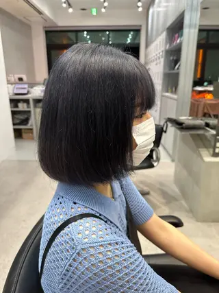 ミディアム カラー 当日予約⭕️ fifth渋谷太田のヘアスタイル