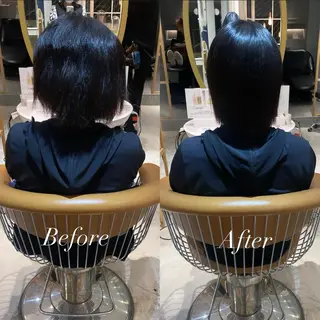 ミディアム 髪質改善/ボブ /韓国/erikoのヘアスタイル