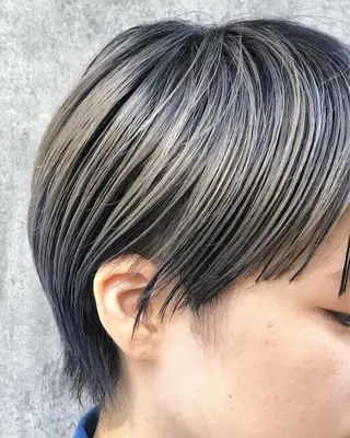 ショート カラー 🎨ショートの神様 /神評価🎨原田公祐のヘアスタイル