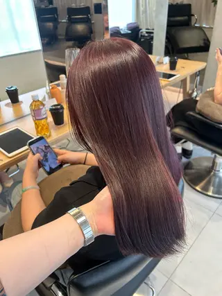 ミディアム つやさらhair 🐫manaka🐫のヘアスタイル