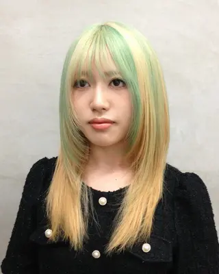 カラー ⟡nalu.⟡ そうだいのヘアスタイル