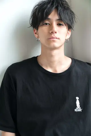 ショート メンズ 訪問美容ウィッグ のお店　つむぎのヘアスタイル