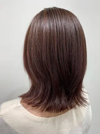 ミディアム Rina🪄 韓国風レイヤーcutのヘアスタイル