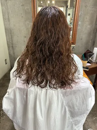 セミロング 暖色/透明感カラー tsugu💞のヘアスタイル