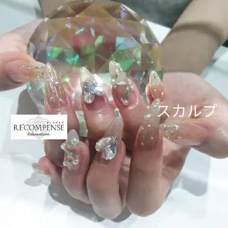 ネイル RE'COMPENSE所属・れこん ぱんすのネイルデザイン
