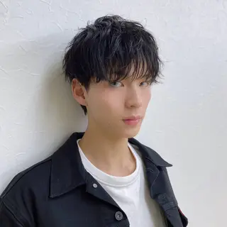 ミディアム カラー ✨ハッシュカット✨ ユウキ✨のヘアスタイル