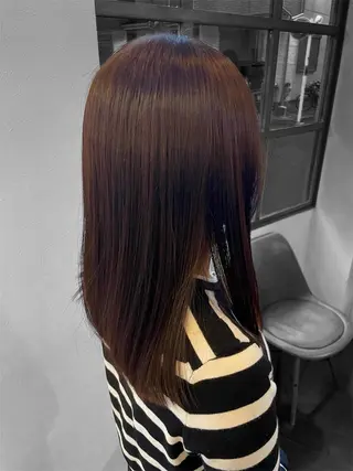 セミロング カラー 🍎【LOREM】 Asami🍎のヘアスタイル