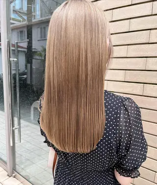 ミディアム カラー ヘアアレンジ 韓国/髪質改善💘 櫻井かれんのヘアスタイル