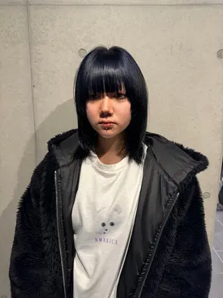 ショート カラー だいち/ハイトーン/ デザインカラーのヘアスタイル