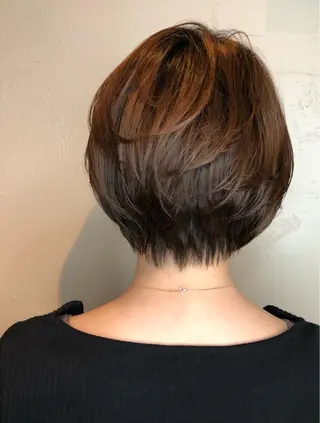 ショート カラー OPShair　ANELLO所属・ショート/ボブ/ メンズ/縮毛矯正のヘアスタイル