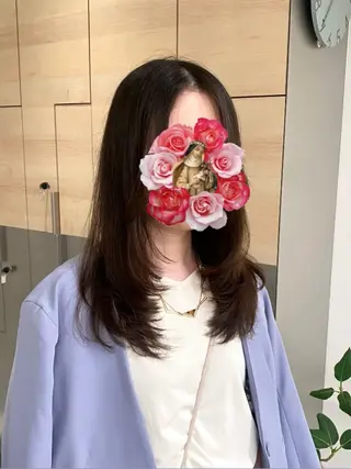 ロング sara/レイヤ ーカット【蔵前】のヘアスタイル