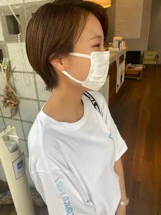 ショート 塩澤 榛奈のヘアスタイル