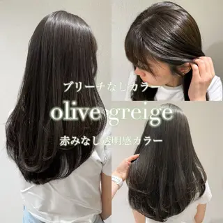 ロング カラー 🌿透明感カラー🌿 sayu／恵比寿のヘアスタイル