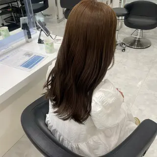 ミディアム 大人っぽ上品🤍韓国 レイヤー🤍ふうがのヘアスタイル