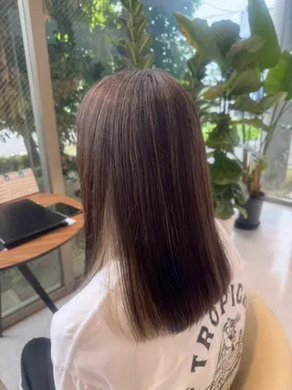 ロング カラー ルシードスタイル REVEのヘアスタイル
