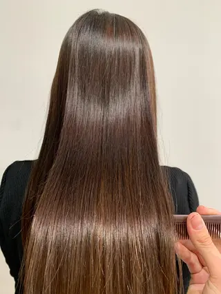 ロング パーマ ナカタケ ユウのヘアスタイル