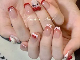 ネイル ミナ🌈 Laule'aのネイルデザイン