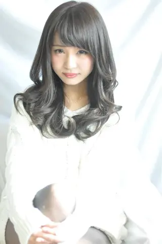 ミディアム カラー パーマ 野口 秀人 🦋髪質改善🫧のヘアスタイル