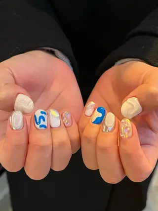 ネイル hiyori🫧 mieuxのネイルデザイン