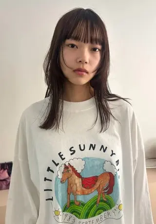 ロング カラー puune所属・🎀MAMI🎀💖 オープン価格✨🌼のヘアスタイル