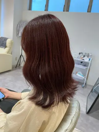 カラー 久永 菫のヘアスタイル